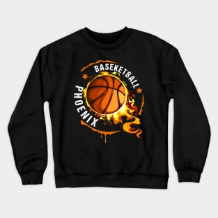 Graphic Basketball Name Phoenix Classic Styles Team Crewneck Sweatshirt